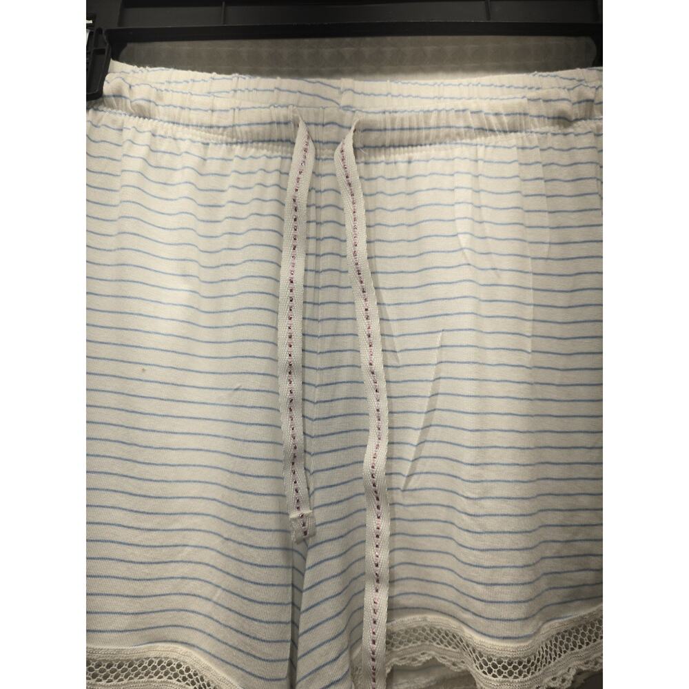 Lauren Conrad Pajama Shorts Size Small Stripe Drawstring - Picture 2 of 5